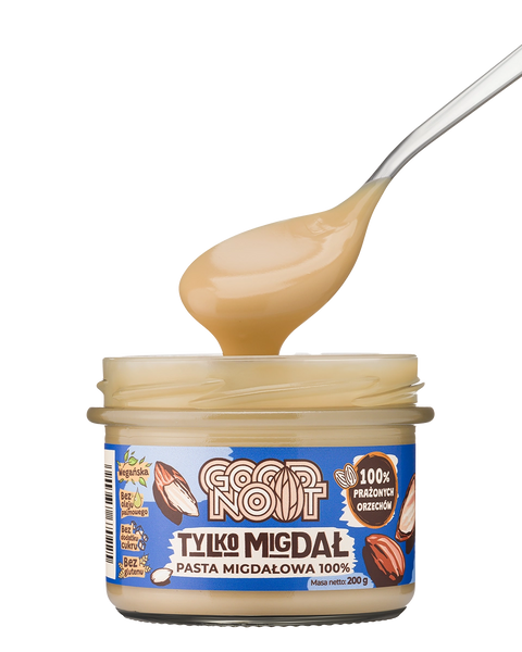 Pasta migdałowa 100% TYLKO MIGDAŁ 200g