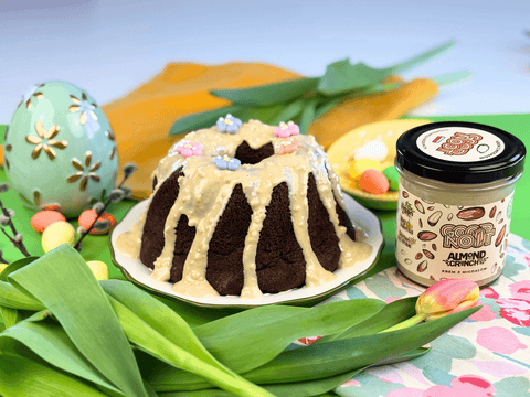 Wegański krem Almond Crunchy – Twój sekret na wyjątkowe desery na Wielkanoc