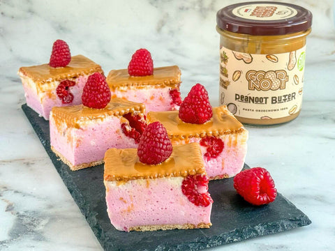 ciasto z galaretek z pastą orzechową Peanoot Butter