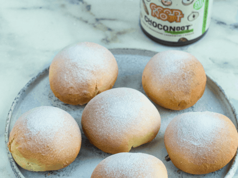 Pieczone pączki z Choconoot® bez dodatku cukru