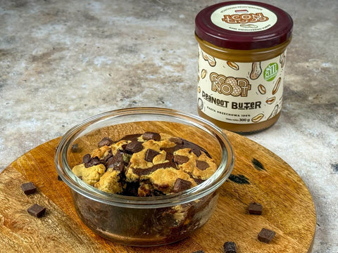 jednoporcjowe ciasto brookie