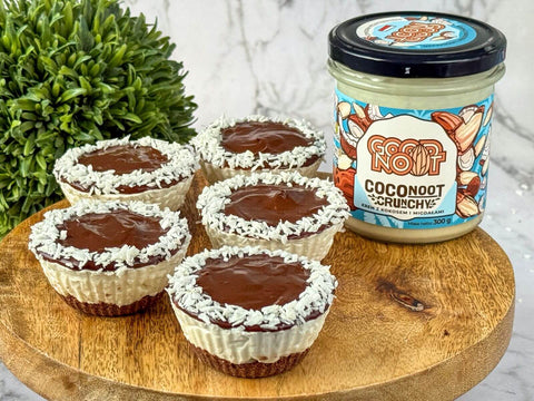 Mini serniczki kokosowo-czekoladowe