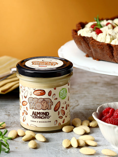 Krem z migdałów z kawałkami migdałów ALMOND CRUNCHY 300g