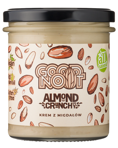 Krem z migdałów z kawałkami migdałów ALMOND CRUNCHY 300g