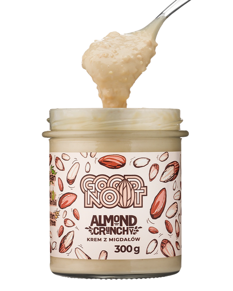 Krem z migdałów z kawałkami migdałów ALMOND CRUNCHY 300g