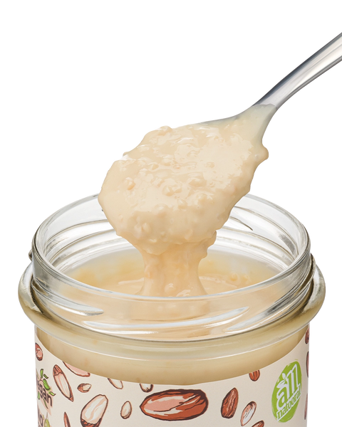 Krem z migdałów z kawałkami migdałów ALMOND CRUNCHY 300g konsystencja