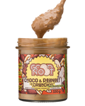 Krem z orzeszkami ziemnymi i kakao z kawałkami orzechów bez dodatku cukru CHOCO & PEANOOT CRUNCHY
