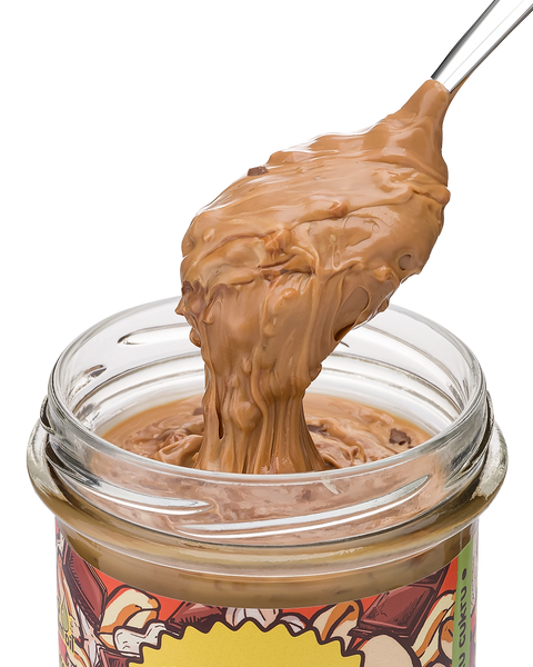Krem z orzechów arachidowych i kakao z kawałkami orzechów bez dodatku cukru CHOCO & PEANOOT CRUNCHY