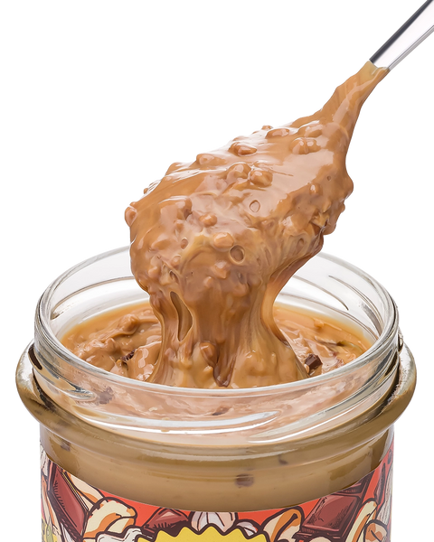 Krem z orzechów arachidowych i kakao z kawałkami orzechów CHOCO & PEANOOT CRUNCHY