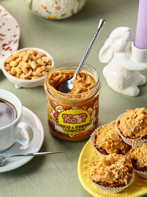 Krem z orzechów arachidowych i czekoladą z kawałkami orzechów CHOCO & PEANOOT CRUNCHY 330g
