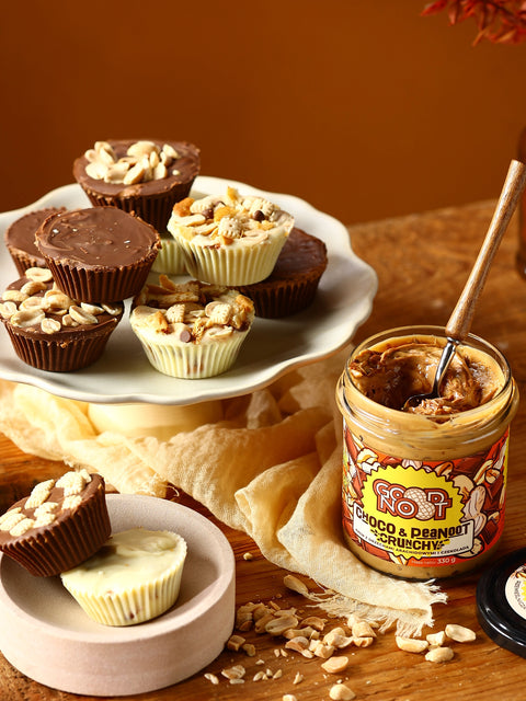 Krem z orzechów arachidowych i kakao z kawałkami orzechów CHOCO & PEANOOT CRUNCHY