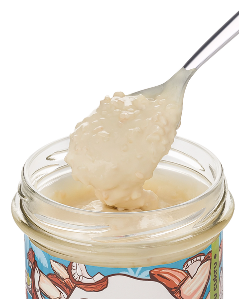 Krem z kokosem i migdałami z kawałkami orzechów bez dodatku cukru COCONOOT CRUNCHY 300g