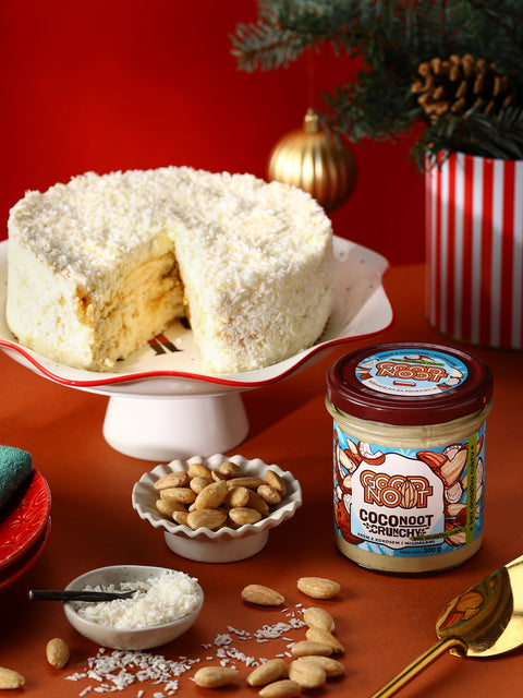 Krem z kokosem i migdałami z kawałkami orzechów bez dodatku cukru COCONOOT CRUNCHY 300g