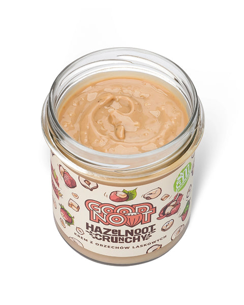 Krem z orzechów laskowych z kawałkami orzechów HAZELNOOT CRUNCHY 300g