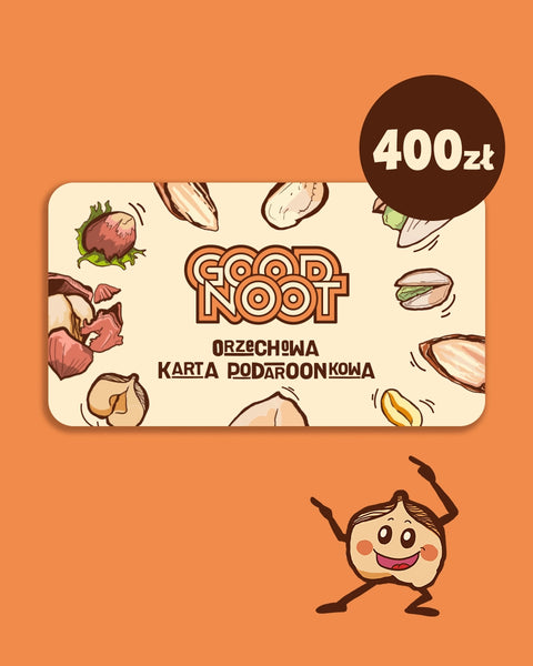 Karta podarunkowa 400 zł