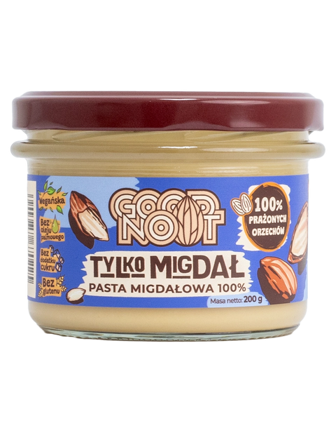 Pasta migdałowa 100% TYLKO MIGDAŁ 200g