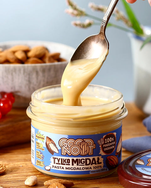 Pasta migdałowa 100% TYLKO MIGDAŁ 200g