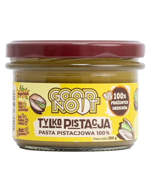 Pasta pistacjowa 100% TYLKO PISTACJA 200g