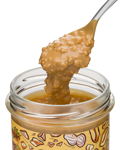 Pasta orzechowa 100% z kawałkami orzechów PEANOOT BUTTER CRUNCHY 300g