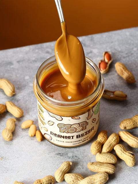 Pasta orzechowa 100% PEANOOT BUTTER 300g konsystencja