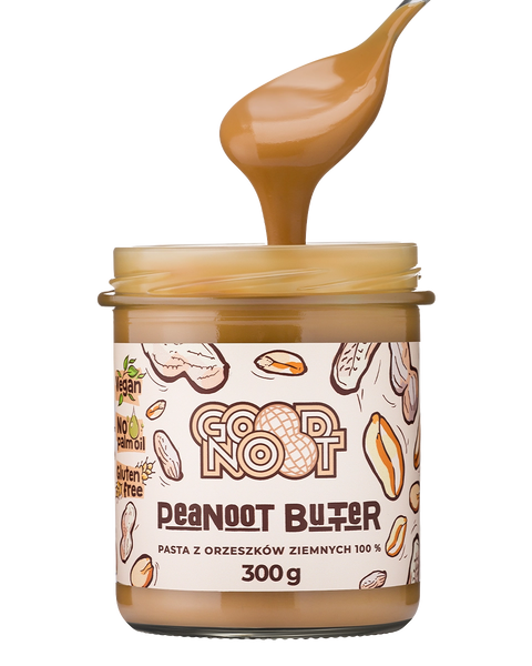 Pasta z orzeszków ziemnych 100% PEANOOT BUTTER 300g