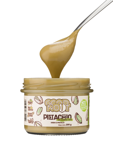 Krem pistacjowy bez dodatku cukru PISTACHIO 200g konsystencja