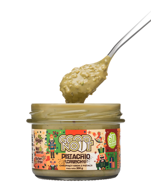 Krem pistacjowy z kawałkami pistacji PISTACHIO CRUNCHY 200g