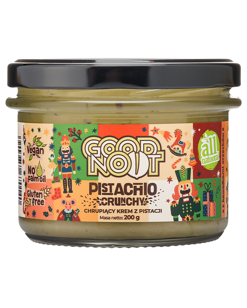 Krem pistacjowy z kawałkami pistacji PISTACHIO CRUNCHY 200g