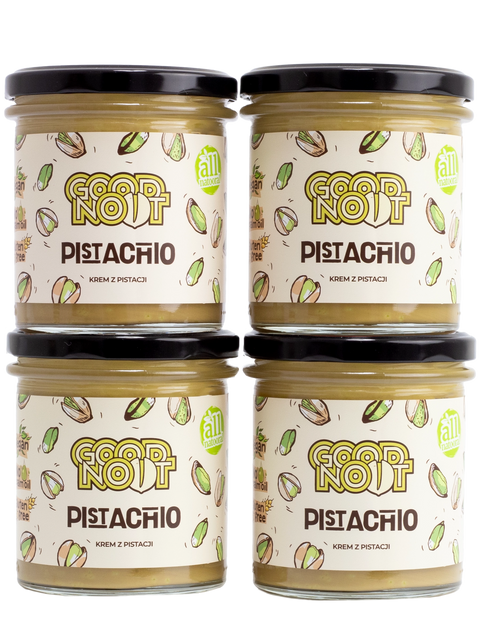 Zestaw 4x krem pistacjowy Pistachio 300g