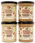 Set of 4 cult-classic Crunchy nut spreads